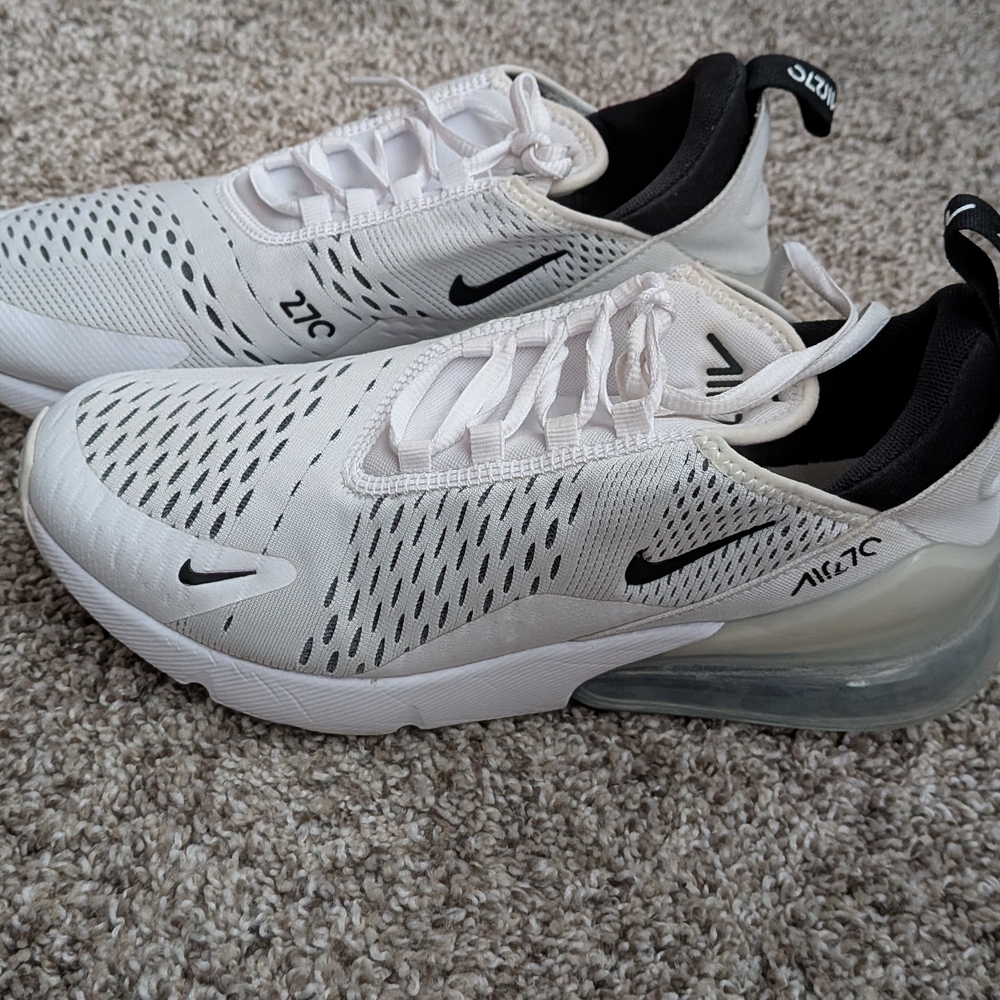Nike Air Max 270 White Sneakers